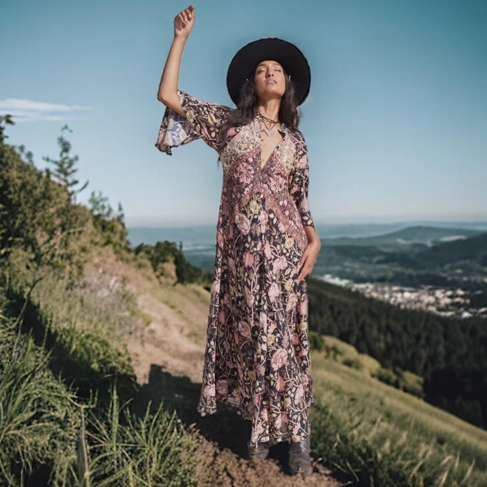 SOLD FP x Jen’s Pirate Booty Baroque Hyacinth Gown - Picture 5 of 15